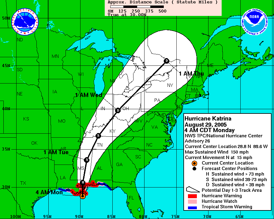 hurricane rick projected path