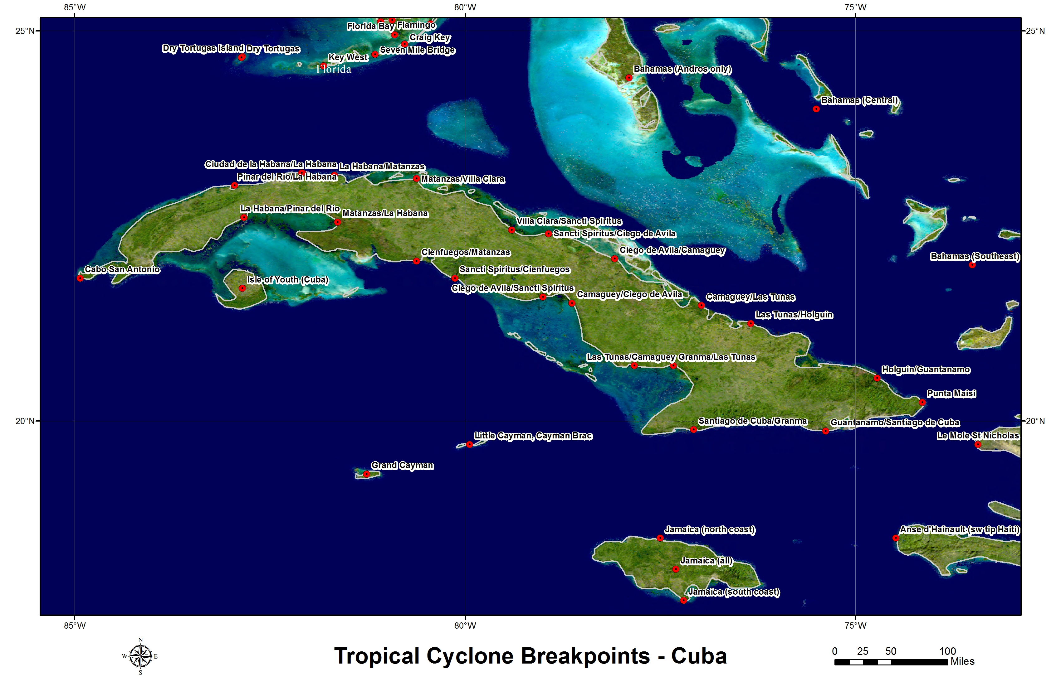 Hurricane and Tropical Storm Watch/Warning Breakpoints