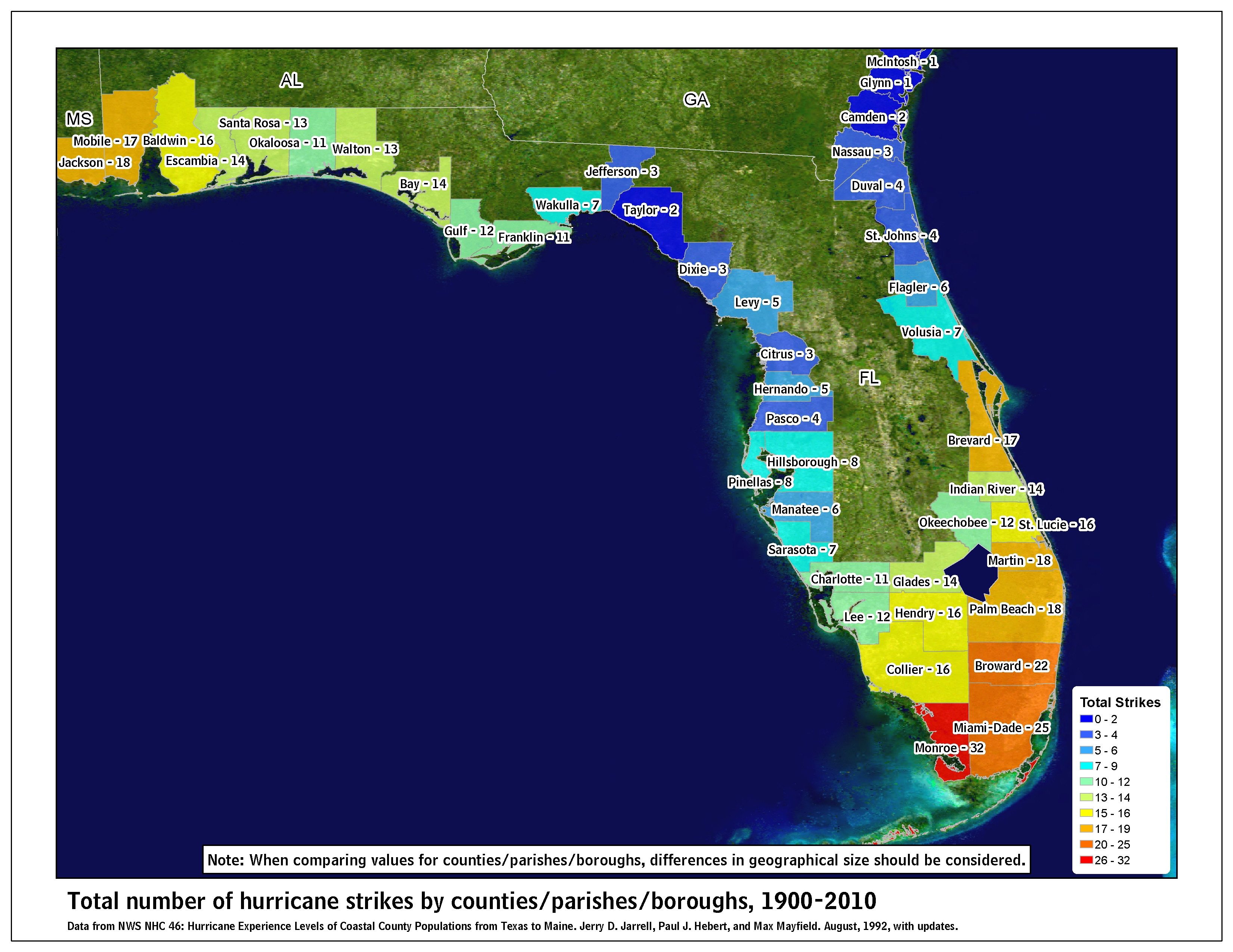 Florida Hurricane Strikes