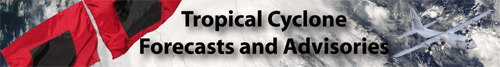 National Hurricane Center storm banner