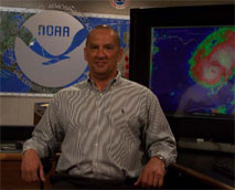 Image of Hugh Cobb, Chief, Tropical Analysis and Forecast Branch at NHC