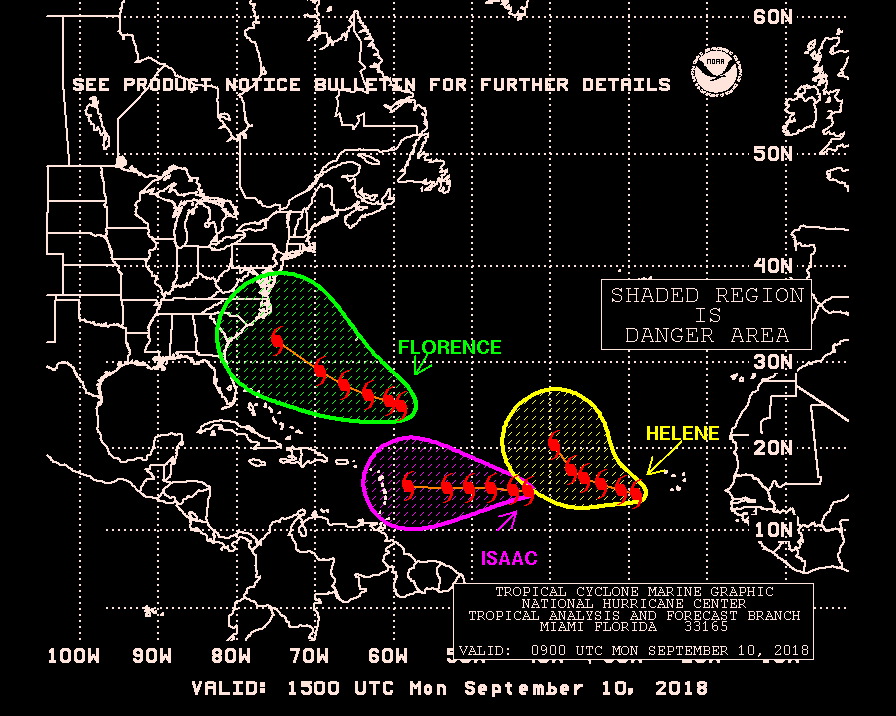 NHC Tropical Cyclone Fornation Potential