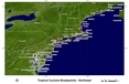 [Northeast US hurricane watch/warning breakpoints]