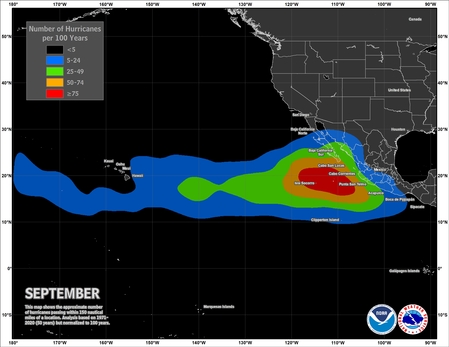 September Hurricane Climatology