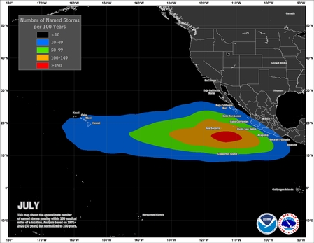 July TC Climatology