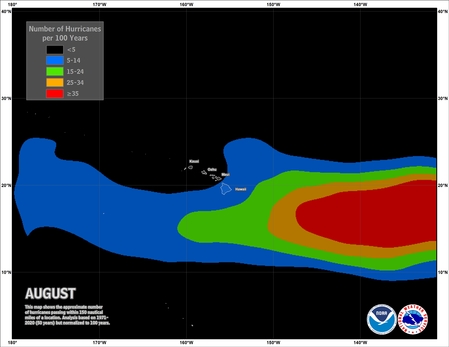 August Hurricane Climatology