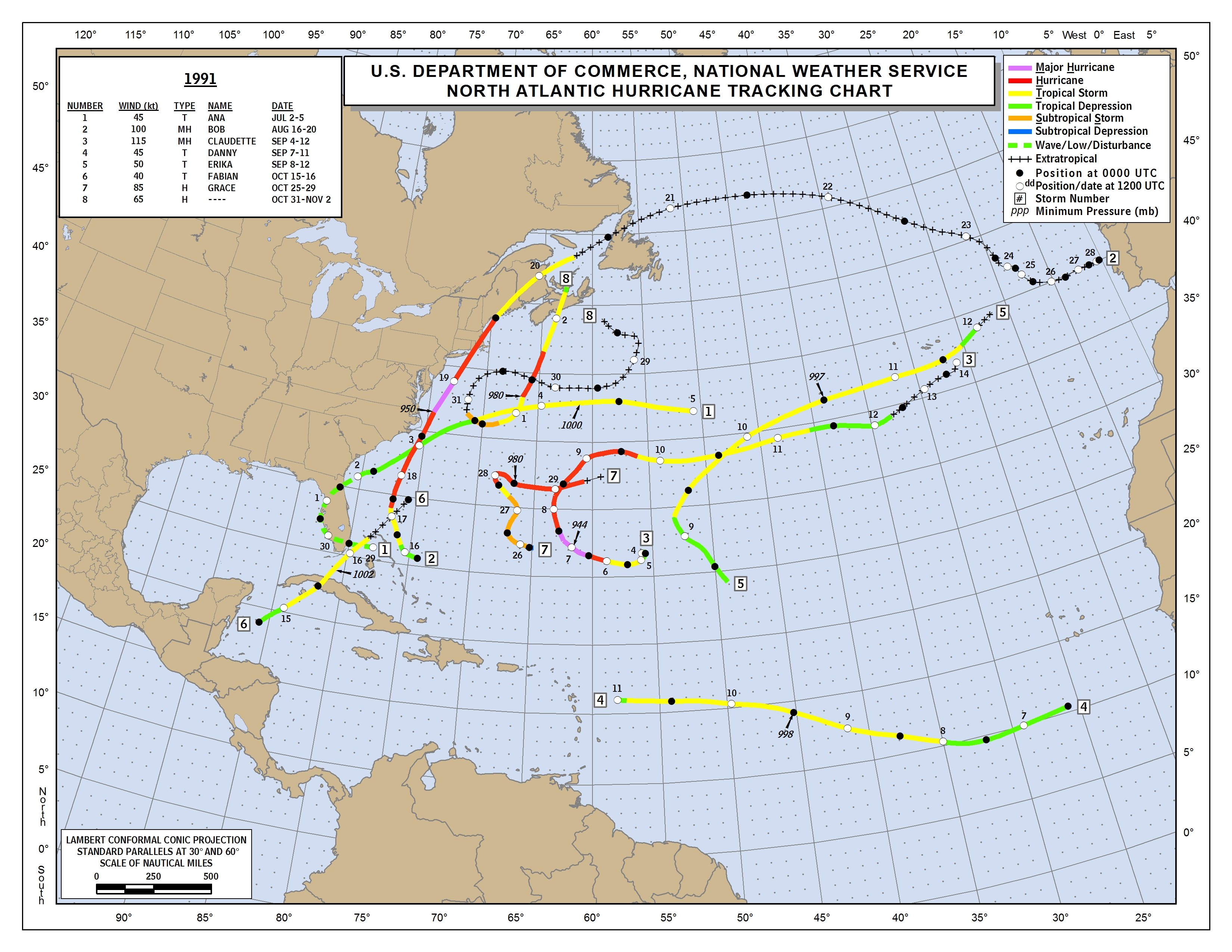 national hurricane center tracking map Nhc Data Archive national hurricane center tracking map
