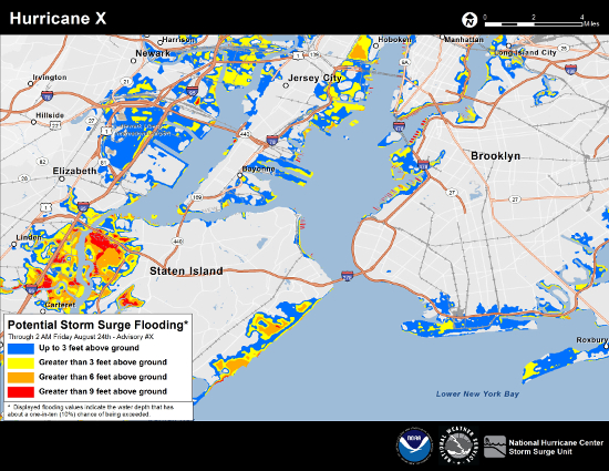 Inundation Graphic NYC Example