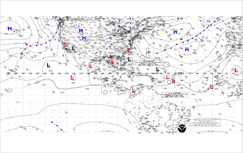 South Atlantic Weather Charts