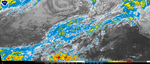 Pacific Wide View Satellite Image