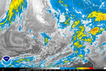 US West Coast Satellite Image