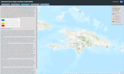 Thumbnail of Hispaniola Storm Surge Hazard Map