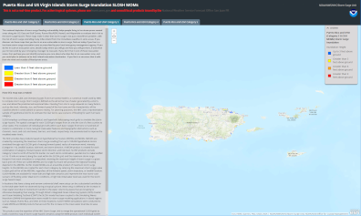 Thumbnail of Puerto Rico Storm Surge Hazard Map
