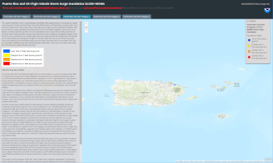 Hurricane Storm Surge Chart