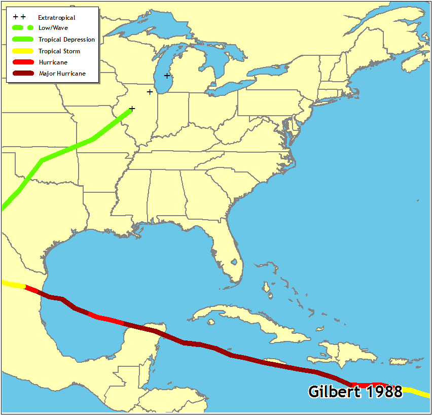 hurricane gilbert jamaica