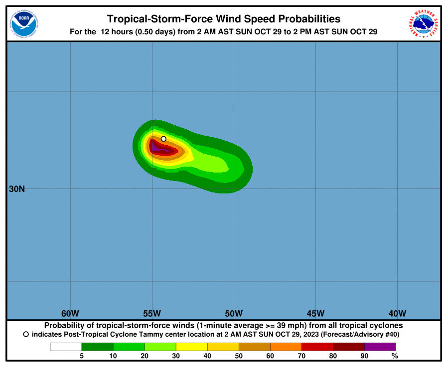 [Image of probabilities of 34-kt winds]