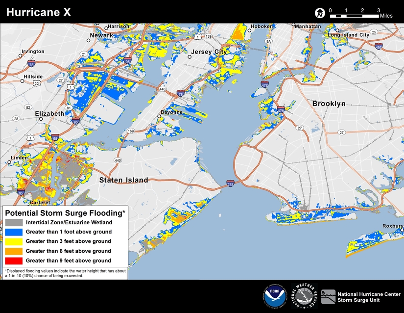 Inundation Graphic NYC Example