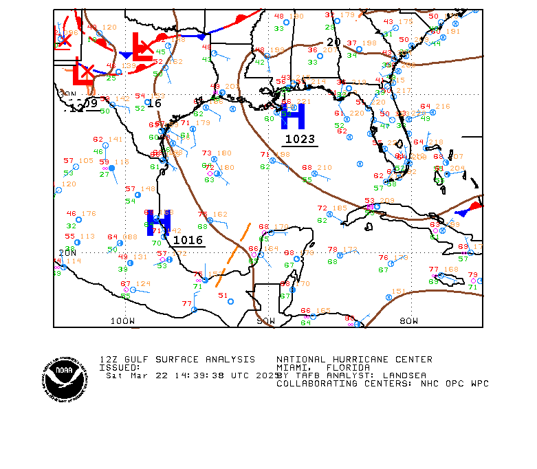 TexasRiverData.com Surface Analysis