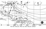 24-h Surface Forecast - Atlantic