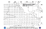 48-h Wind/Wave Forecast - Eastern North Pacific