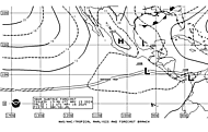 48-h Surface Forecast - Eastern North Pacific