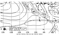 72-h Surface Forecast - Eastern North Pacific