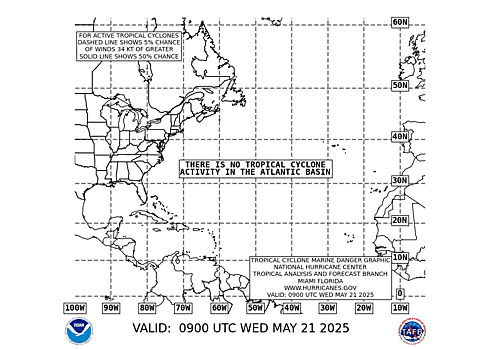 Tropical cyclones Marine graphic