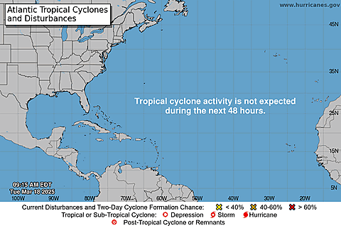 NHC Current Tropical Activity